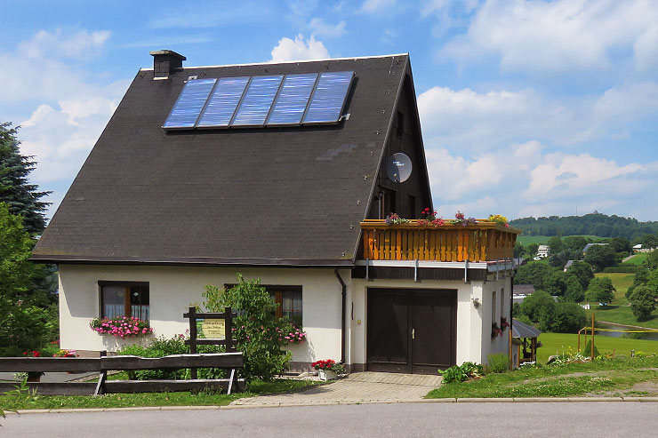 Ferienwohnung mit Blick über Seiffen