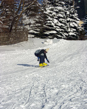 Skilift Seiffen Snowboard